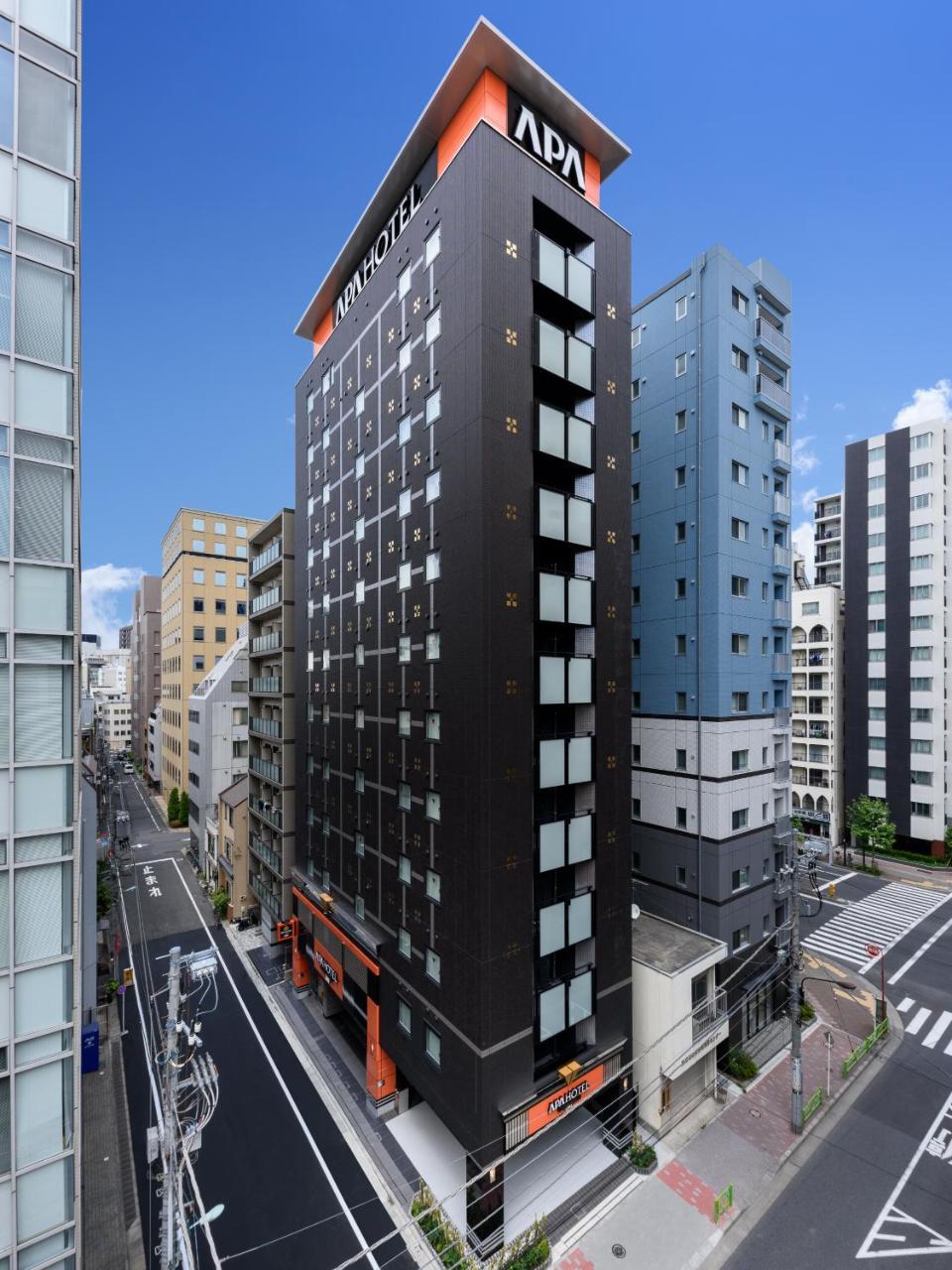 Apa Hotel Hatchobori Shintomicho Tokyo Exterior photo